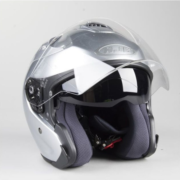 Casca Moto Jet FG-JET Solid Lucios Silver