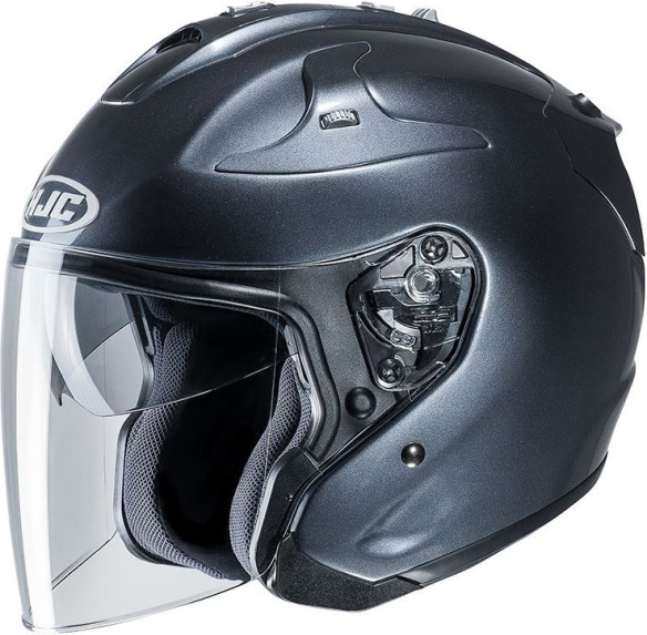 Casca Moto Jet FG-JET Solid Lucios Dark Grey