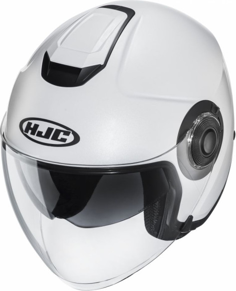 Casca Moto Jet i40 Solid Mat White