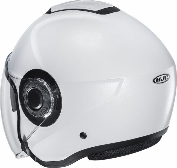 Casca Moto Jet i40 Solid Mat White
