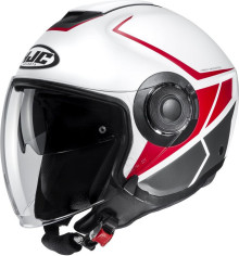 Casca Moto Jet i40 Camet White