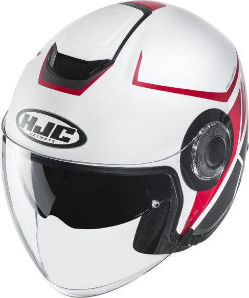 Casca Moto Jet i40 Camet White