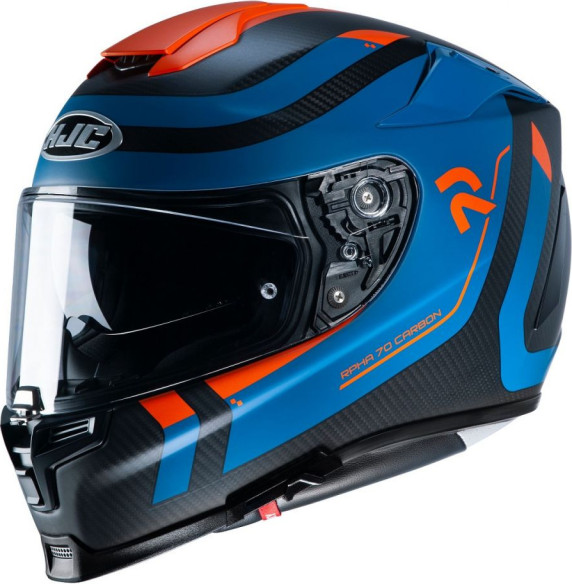 Casca Moto Full-Face RPHA 70 Carbon Reple Blue