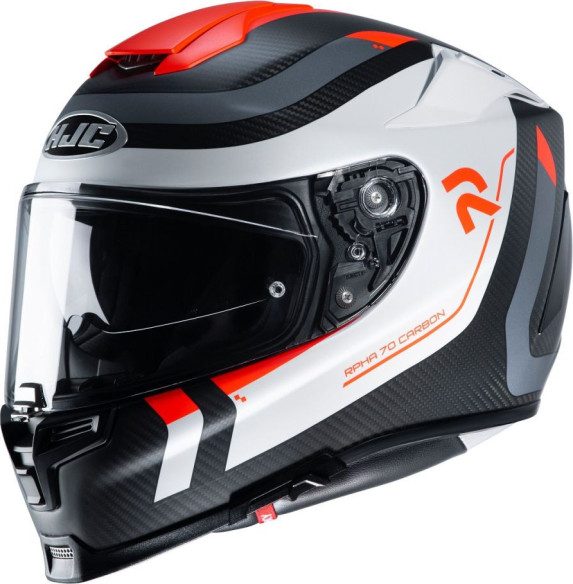 Casca Moto Full-Face RPHA 70 Carbon Reple Orange