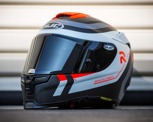 Casca Moto Full-Face RPHA 70 Carbon Reple Orange