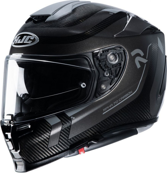 Casca Moto Full-Face RPHA 70 Carbon Reple Black