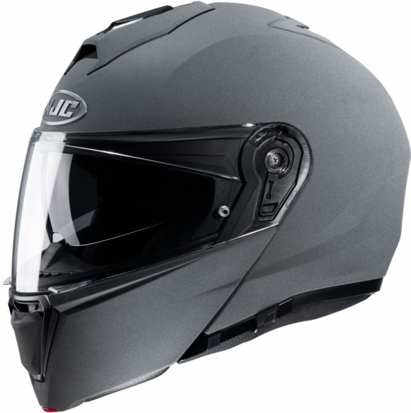 Casca Moto Flip-Up i90 Gri Mat Texturat Cement Grey