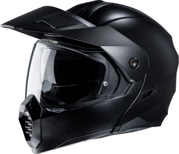 Casca Moto Flip-Up C80 Solid Negru