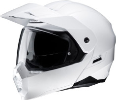 Casca Moto Flip-Up C80 Solid White