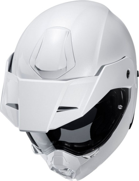 Casca Moto Flip-Up C80 Solid White