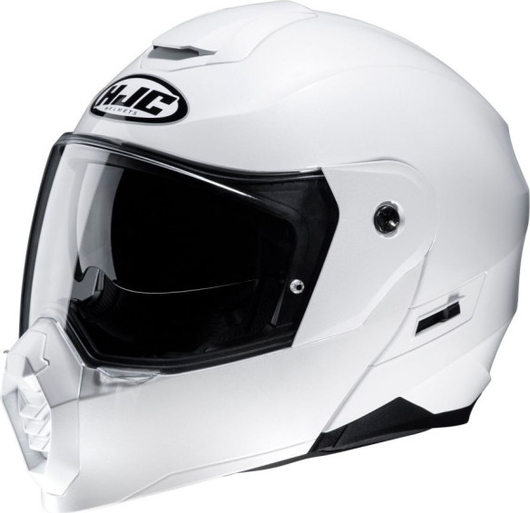 Casca Moto Flip-Up C80 Solid White
