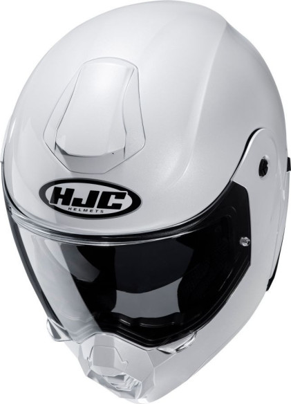 Casca Moto Flip-Up C80 Solid White