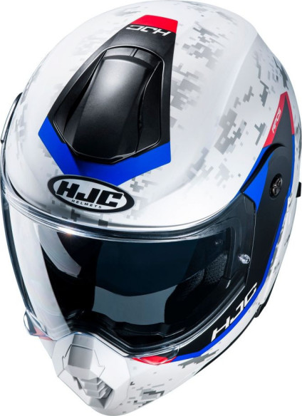 Casca Moto Flip-Up C80 Bult Alb