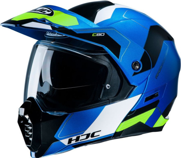 Casca Moto Flip-Up C80 Rox Blue