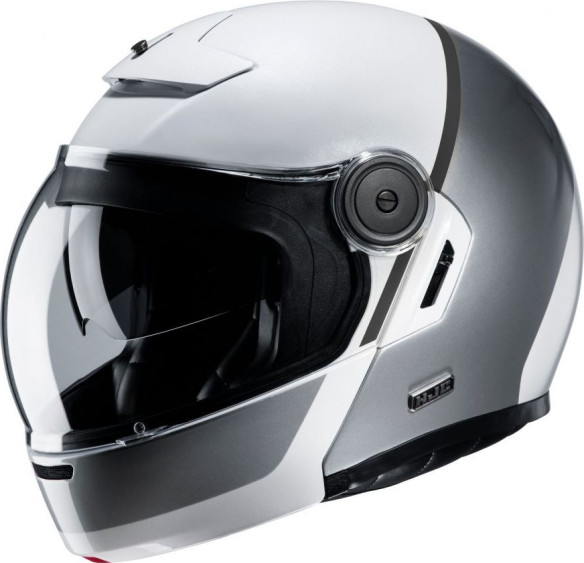 Casca Moto Flip-Up V90 Mobix White