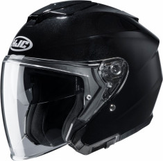 Casca Moto Jet i30 Solid Lucios Black