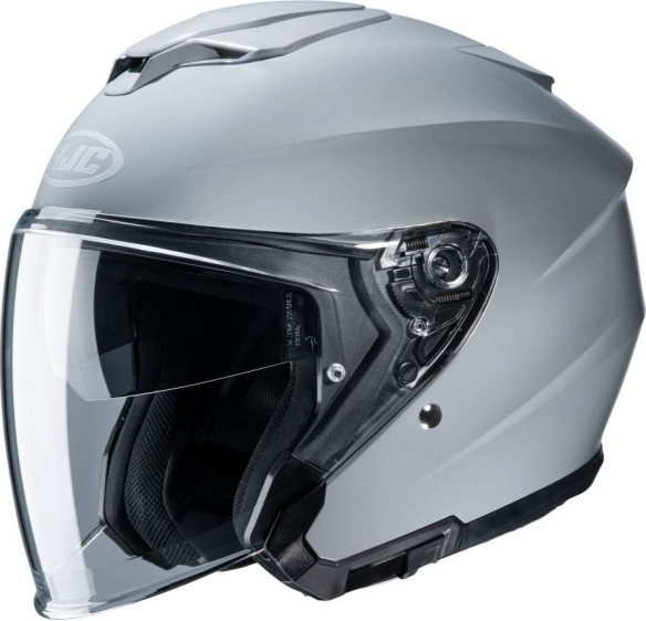 Casca Moto Jet i30 Solid Lucios Black