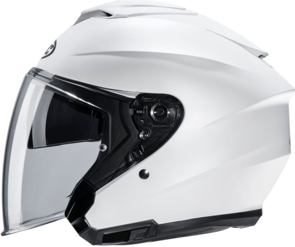 Casca Moto Jet i30 Solid Mat White