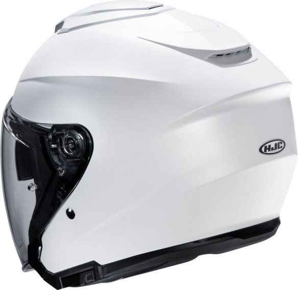 Casca Moto Jet i30 Solid Mat White