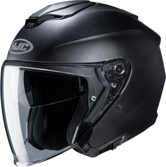 Casca Moto Jet i30 Solid Mat Black