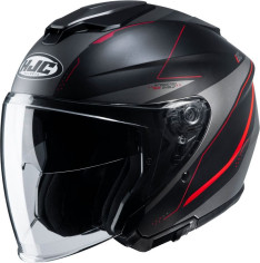 Casca Moto Jet i30 Slight Red