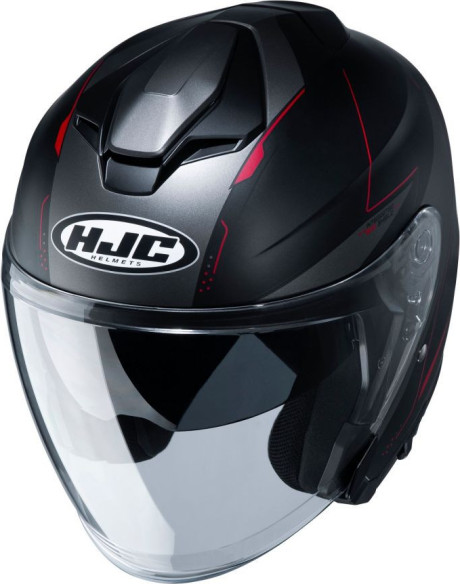 Casca Moto Jet i30 Slight Red
