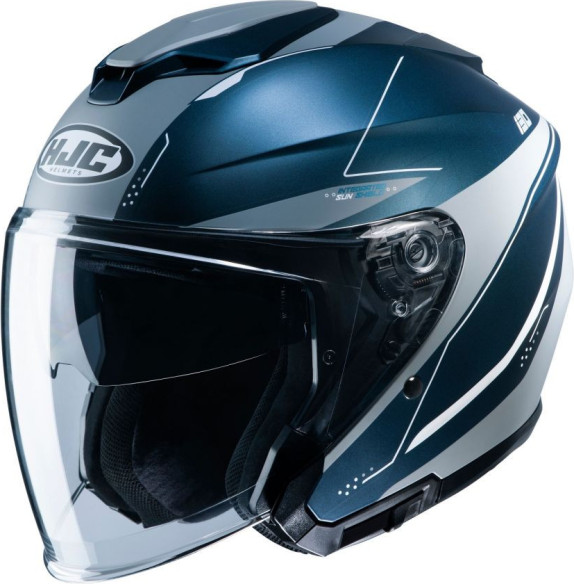 Casca Moto Jet i30 Slight Blue