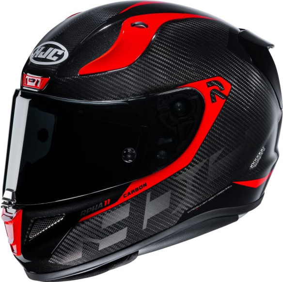 Casca Moto Full-Face RPHA 11 Carbon Bleer Black/Red 24