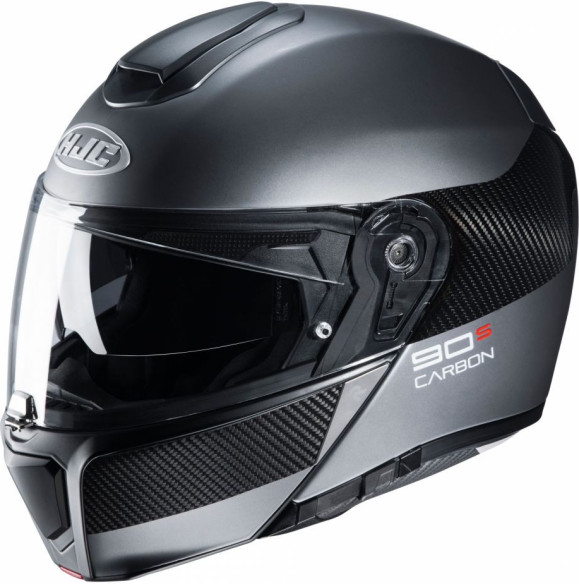 Casca Moto Flip-Up RPHA 90S Carbon Luve Black
