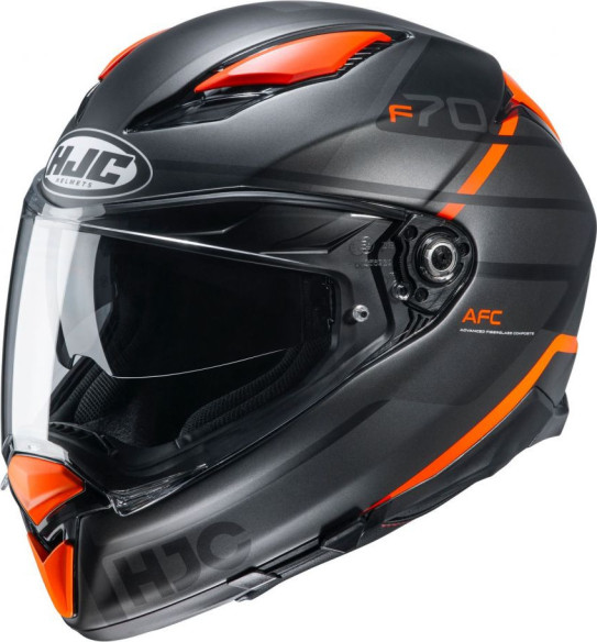 Casca Moto Full-Face F70 Tino Orange