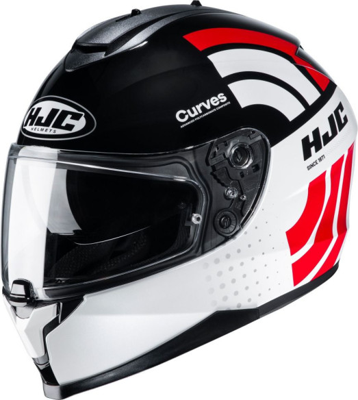 Casca Moto Full-Face C70 Curves Red