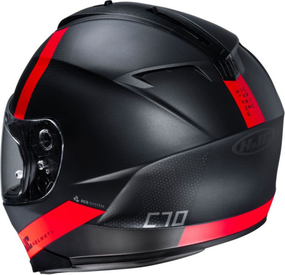 Casca Moto Full-Face C70 Eura Red
