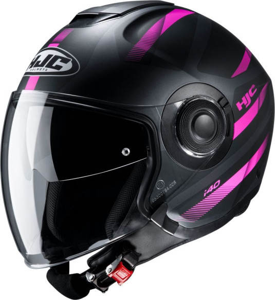 Casca Moto Jet i40 Remi Pink