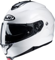 Casca Moto Flip-Up C91 Solid White