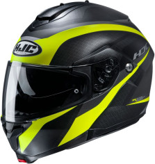 Casca Moto Flip-Up C91 Taly Yellow Fluo