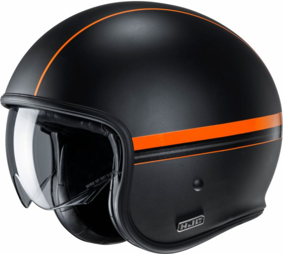 Casca Moto Jet V30 Equinox Orange