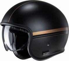 Casca Moto Jet V30 Equinox Brown
