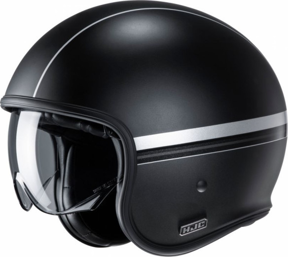 Casca Moto Jet V30 Equinox Silver