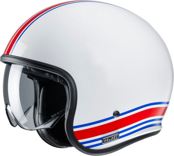 Casca Moto Jet V30 Senti White
