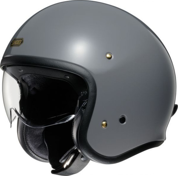 Casca Moto Jet/Open Face J.O Basalt Grey Glossy