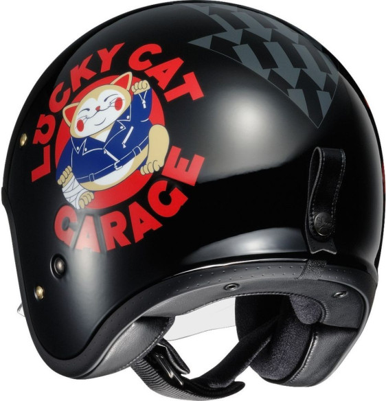 Casca Moto Jet/Open Face J.Lucky Cat Garage TC-5
