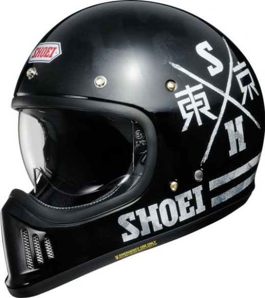Casca Moto Retro EX-Zero Xanadu TC-5 Black Glossy