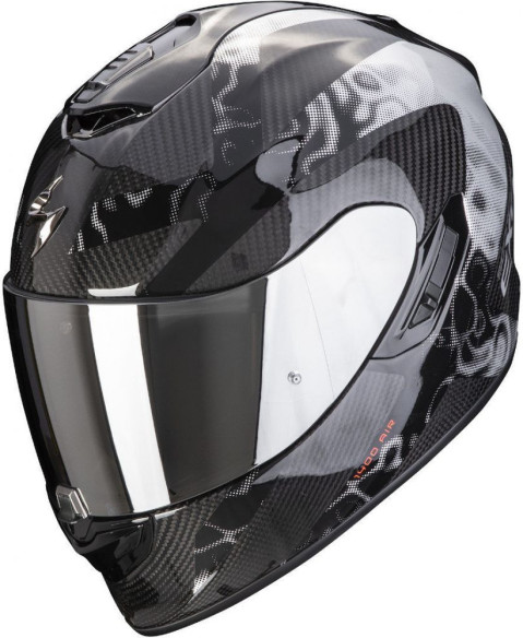 Casca Moto Full-Face Exo-1400 Carbon Air Cloner Silver