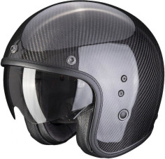 Casca Moto Open Face/Jet Belfast Evo Carbon Uni Glossy