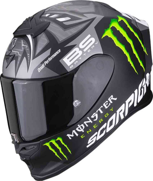 Casca Moto Full-Face Exo-R1 Air Replica Fabio Monster Matt Black/Silver