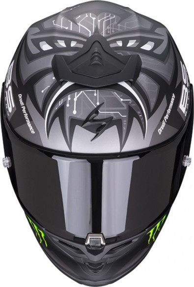 Casca Moto Full-Face Exo-R1 Air Replica Fabio Monster Matt Black/Silver