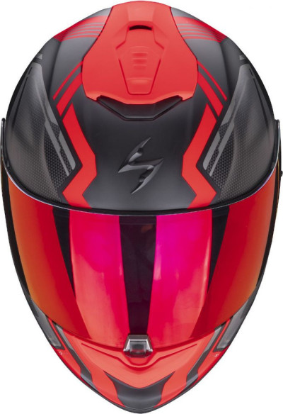 Casca Moto Full-Face Exo-1400 Air Corsa Matt Black/Red