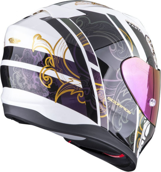 Casca Moto Full-Face Exo-520 Air Fasta White Chameleon