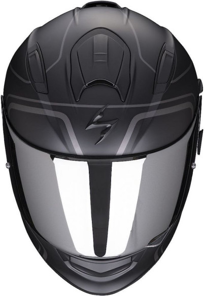 Casca Moto Full-Face Exo-491 West Matt Black/Silver