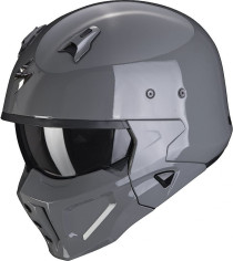 Casca Moto Open Face Covert-X Solid Grey Cement